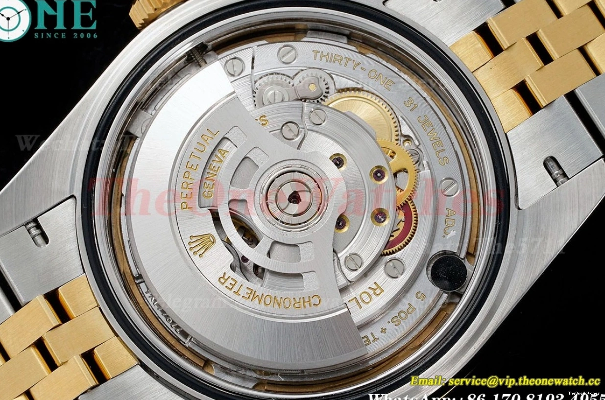 Datejust Dial White Jub 126333 SH3235 ARF YG 41mm SS 0509